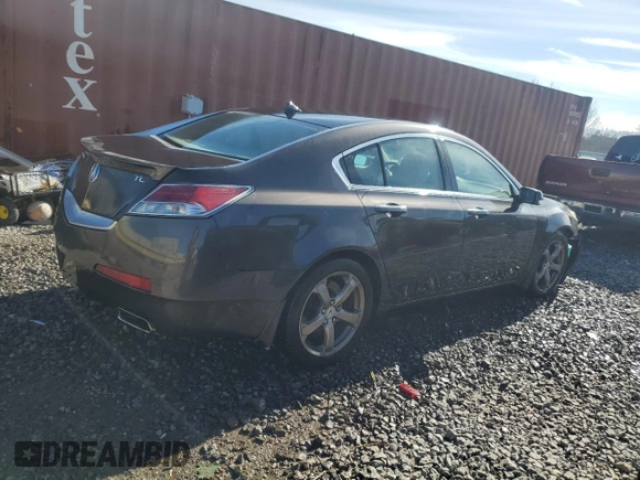 2010 Acura TL Tech with VIN 19UUA8F52AA006069, listed as a Copart auction lot 48017035 with 136,099 mi miles and Salvage Title. Bid and sale history available at carsss.com. Image 3.