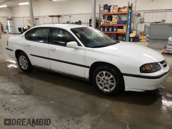 2000 Chevrolet Impala with VIN 2G1WF55E2Y9324586, listed as a Copart auction lot 47386535 with 154,485 mi miles and Salvage title. Bid and sale history available at DreamBid. Image 4.