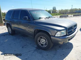 2001 Dodge Durango z VIN 1B4HR28Z11F613523, wystawiony jako IAAI lot #41703743 z przebiegiem 142 828 mil mil oraz . Historia ofert i sprzedaży dostępna na DreamBid. Obrazek 1.