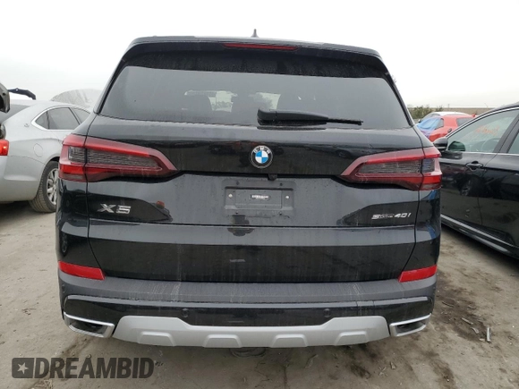 2023 BMW X5 sDrive40i with VIN 5UXCR4C02P9N98490, listed as a Copart auction lot 35780763 with 2,541 mi miles. Bid and sale history available at carsss.com. Image 6.