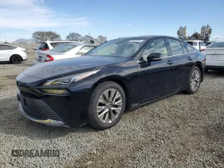 2021 Toyota Mirai XLE with VIN JTDAAAAA9MA003624, listed as a Copart auction lot 47292825 with 35,077 mi miles and Salvage Title. Bid and sale history available at carsss.com. Image 1.