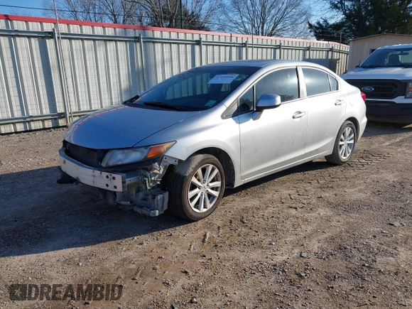 2012 Honda Civic EX-L with VIN 19XFB2F99CE047996, listed as a IAAI auction lot 41596688 with 124,523 mi miles and . Bid and sale history available at DreamBid. Image 2.