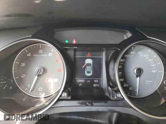 2013 Audi S5 Premium Plus z VIN WAUCGAFH5DN002067, wystawiony jako Copart lot #87260334 z przebiegiem 138 801 mil mil oraz Szkoda całkowita • Salvage title. Historia ofert i sprzedaży dostępna na DreamBid. Obrazek 9.