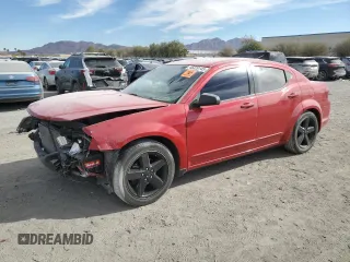 2012 Dodge Avenger SE with VIN 1C3CDZAG0CN327964, listed as a Copart auction lot 45329145 with 97,401 mi miles and Salvage Title. Bid and sale history available at DreamBid. Image 1.