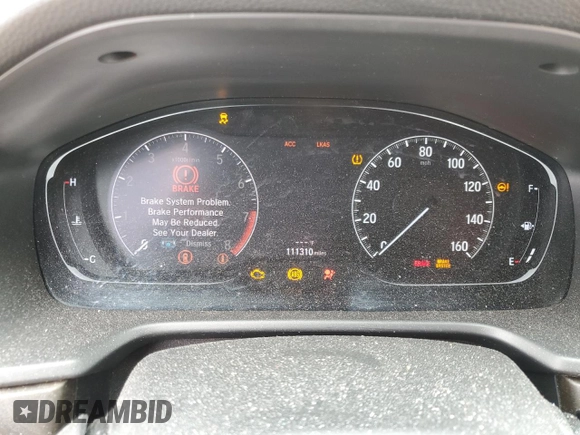 2018 Honda Accord Touring z VIN 1HGCV2F97JA003152, wystawiony jako Copart lot #54576185 z przebiegiem 111 310 mil mil oraz Szkoda całkowita • Salvage title. Historia ofert i sprzedaży dostępna na DreamBid. Obrazek 9.