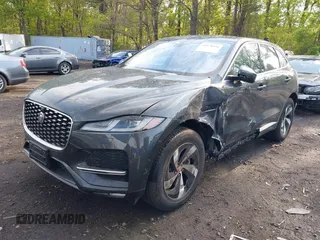 2021 Jaguar F-Pace S with VIN SADCJ2EX1MA672696, listed as a IAAI auction lot 41978596 with 11,136 mi miles and . Bid and sale history available at DreamBid. Image 2.