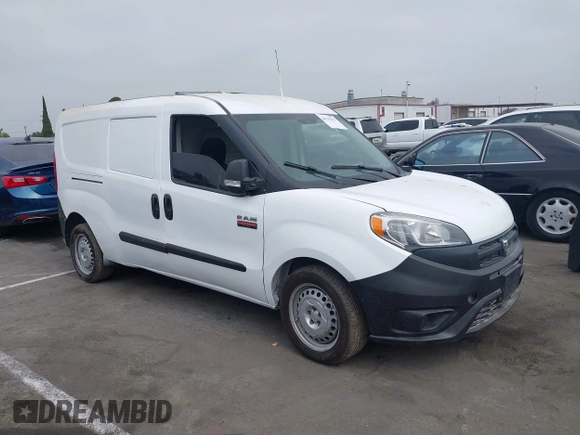 2018 Ram ProMaster City Cargo Tradesman with VIN ZFBERFAB0J6H68547, listed as a IAAI auction lot 42718372 with 103,204 mi miles and . Bid and sale history available at DreamBid. Image 1.