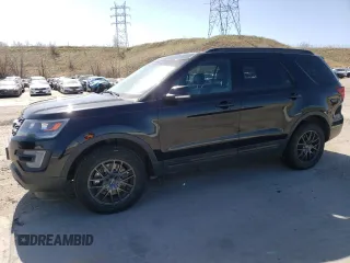 2017 Ford Explorer Sport z VIN 1FM5K8GT5HGD18581, wystawiony jako Copart lot #52715695 z przebiegiem 124 146 mil mil oraz Szkoda całkowita • Salvage title. Historia ofert i sprzedaży dostępna na DreamBid. Obrazek 1.