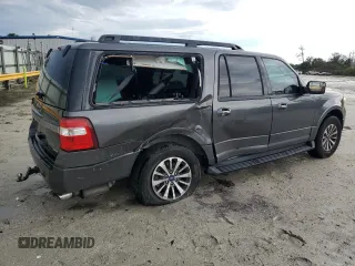 2017 Ford Expedition EL XLT with VIN 1FMJK1HT3HEA05853, listed as a Copart auction lot 72407424 with 136,234 mi miles and Salvage Title. Bid and sale history available at carsss.com. Image 3.