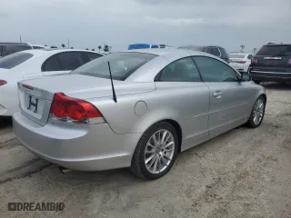 2007 Volvo C70 with VIN YV1MC68247J025693, listed as a Copart auction lot 74004384 with 0 mi miles and Non Repairable. Bid and sale history available at carsss.com. Image 3.