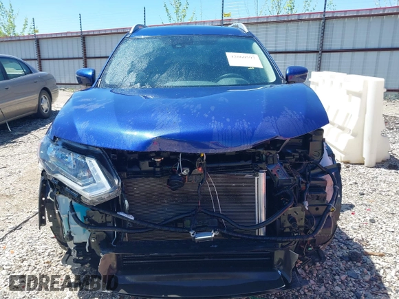 2019 Nissan Rogue SV with VIN 5N1AT2MT0KC705437, listed as a IAAI auction lot 42060597 with 98,555 mi miles and . Bid and sale history available at DreamBid. Image 13.