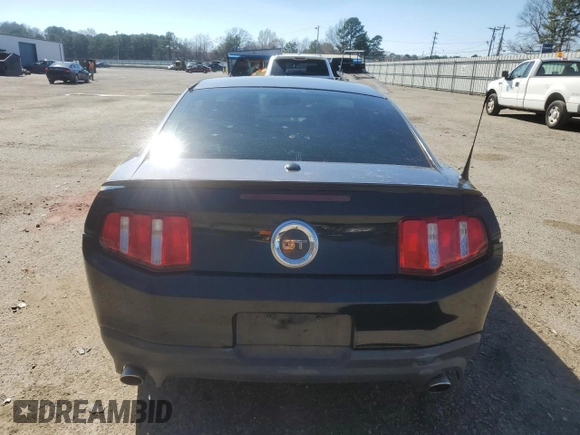 2011 Ford Mustang GT with VIN 1ZVBP8CF3B5103385, listed as a Copart auction lot 45706415 with 125,207 mi miles and Salvage Title. Bid and sale history available at carsss.com. Image 6.