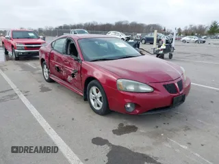 2006 Pontiac Grand Prix with VIN 2G2WP552861125066, listed as a IAAI auction lot 41827645 with 0 mi miles. Bid and sale history available at carsss.com. Image 1.