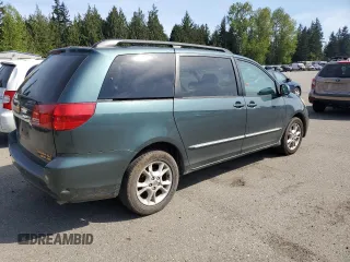 2004 Toyota Sienna XLE with VIN 5TDBA22C24S002697, listed as a Copart auction lot 54633065 with 241,447 mi miles and Clean Title. Bid and sale history available at carsss.com. Image 3.