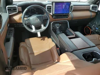 2024 Toyota Tundra 1794 Edition with VIN 5TFMC5DBXRX054928, listed as a Copart auction lot 50576405 with 22,898 mi miles and Salvage title. Bid and sale history available at DreamBid. Image 8.