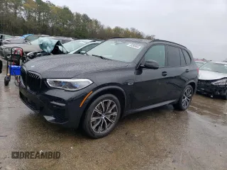 2022 BMW X5 xDrive45e with VIN 5UXTA6C04N9M33587, listed as a Copart auction lot 45260463 with 7,224 mi miles. Bid and sale history available at carsss.com. Image 1.
