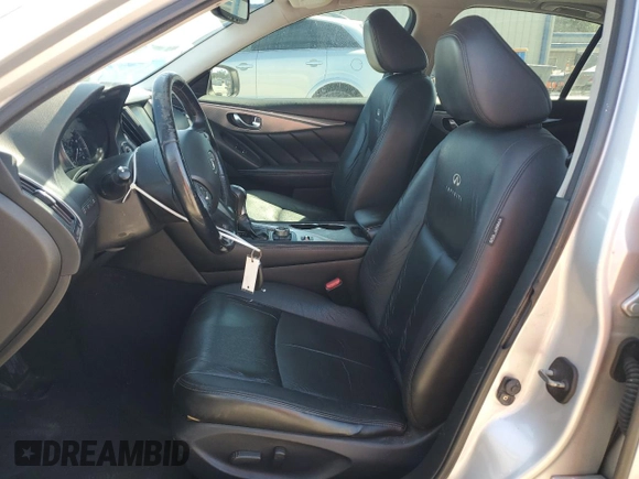 2014 Infiniti Q50 Sport with VIN JN1BV7AP5EM689471, listed as a Copart auction lot 49716815 with 110,461 mi miles and Salvage Title. Bid and sale history available at DreamBid. Image 7.