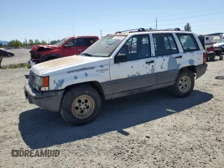1993 Jeep Grand Cherokee Laredo with VIN 1J4GZ58S2PC654248, listed as a Copart auction lot 61259735 with 251,360 mi miles and Salvage title. Bid and sale history available at DreamBid. Image 1.