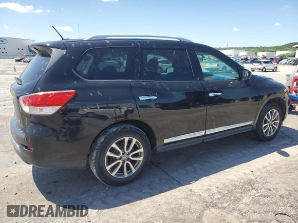 2014 Nissan Pathfinder SL with VIN 5N1AR2MN5EC654666, listed as a Copart auction lot 55505375 with 215,931 mi miles and Clean Title. Bid and sale history available at DreamBid. Image 3.