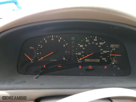 2001 Lexus ES 300 with VIN JT8BF28G810323555, listed as a Copart auction lot 51443125 with 215,346 mi miles and Salvage Title. Bid and sale history available at carsss.com. Image 9.