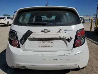 2016 Chevrolet Sonic LT with VIN 1G1JC6SH9G4163808, listed as a Copart auction lot 45896825 with 204,337 mi miles and Salvage Title. Bid and sale history available at carsss.com. Image 6.