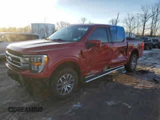 2022 Ford F-150 XL with VIN 1FTFW1E84NKE59606, listed as a Copart auction lot 48533335 with 41,219 mi miles and Salvage Title. Bid and sale history available at carsss.com. Image 1.