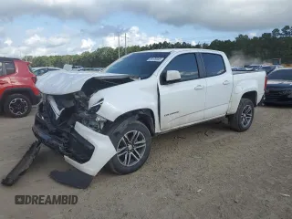 2022 Chevrolet Colorado 4WD Work Truck with VIN 1GCGTBEN6N1105312, listed as a Copart auction lot 59128045 with 114,514 mi miles and Salvage title. Bid and sale history available at DreamBid. Image 1.