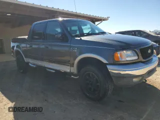 2003 Ford F-150 XLT with VIN 1FTRW08L43KD52642, listed as a Copart auction lot 46829485 with 206,718 mi miles and Salvage Title. Bid and sale history available at carsss.com. Image 4.