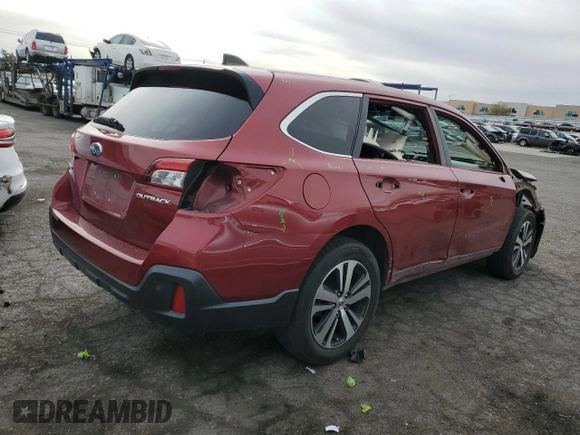2019 Subaru Outback Limited with VIN 4S4BSANC1K3335227, listed as a Copart auction lot 49123495 with 155,131 mi miles and Salvage Title. Bid and sale history available at DreamBid. Image 3.