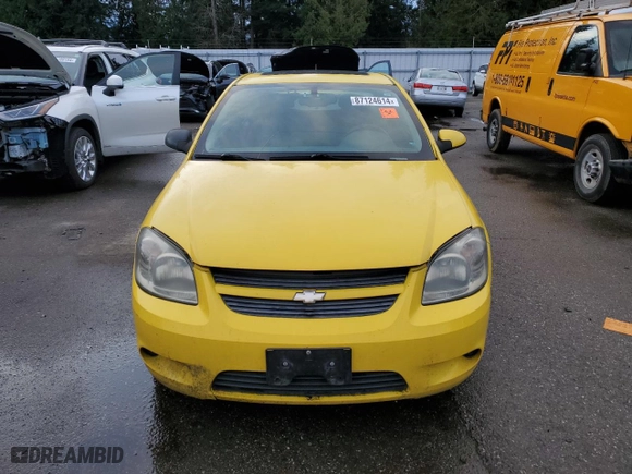 2008 Chevrolet Cobalt Sport with VIN 1G1AM18B987148972, listed as a Copart auction lot 87124614 with 192,056 mi miles and Clean Title. Bid and sale history available at carsss.com. Image 5.