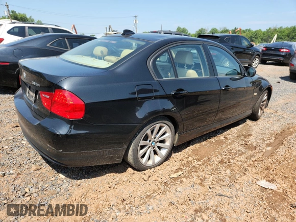 2011 BMW 3 Series 328i with VIN WBAPH5C5XBF093456, listed as a Copart auction lot 63053125 with Not provided miles and Salvage title. Bid and sale history available at DreamBid. Image 3.