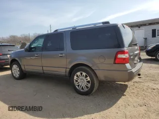 2014 Ford Expedition Max Limited with VIN 1FMJK2A5XEEF61865, listed as a Copart auction lot 47816245 with 120,595 mi miles and Non repairable. Bid and sale history available at DreamBid. Image 2.