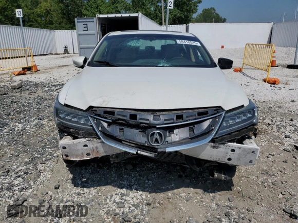 2018 Acura ILX with VIN 19UDE2F33JA009837, listed as a Copart auction lot 59418515 with 111,716 mi miles and Salvage title. Bid and sale history available at DreamBid. Image 5.