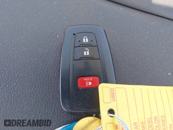 2022 Toyota Prius L Eco with VIN JTDKAMFUXN3181752, listed as a IAAI auction lot 42015717 with 129,637 mi miles and . Bid and sale history available at DreamBid. Image 11.