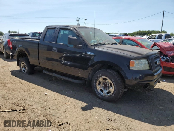 2006 Ford F-150 STX with VIN 1FTRX14W06FA59935, listed as a Copart auction lot 66181173 with Not provided miles and Clean title. Bid and sale history available at DreamBid. Image 4.