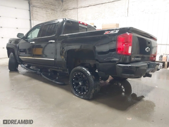 2017 Chevrolet Silverado 1500 LTZ with VIN 3GCUKSEJ0HG125127, listed as a IAAI auction lot 41764046 with 1 mi miles. Bid and sale history available at carsss.com. Image 3.