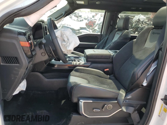 2024 Ford F-150 Raptor with VIN 1FTFW1RJ6RFA64547, listed as a Copart auction lot 64700194 with Not Provided miles and Salvage Title. Bid and sale history available at DreamBid. Image 7.