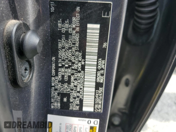 2012 Toyota 4Runner SR5 с VIN JTEZU5JR2C5034059, выставлен на аукционе Copart как лот 53206215 с пробегом 200 210 миль миль и Списание • Salvage title. История ставок и продаж доступна на DreamBid. Изображение 13.