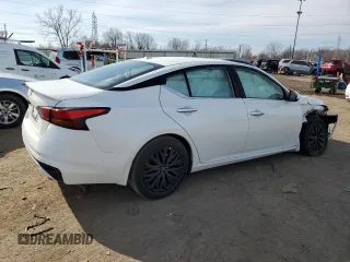 2025 Nissan Altima SV with VIN 1N4BL4DVXSN328891, listed as a Copart auction lot 49695955 with 0 mi miles and Clean Title. Bid and sale history available at carsss.com. Image 3.