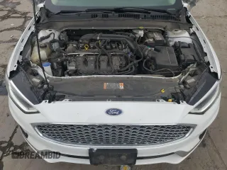 2020 Ford Fusion Titanium with VIN 3FA6P0D96LR175863, listed as a Copart auction lot 60570305 with 76,064 mi miles and Salvage title. Bid and sale history available at DreamBid. Image 11.