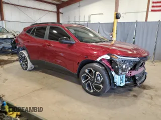 2024 Chevrolet Trax 2RS with VIN KL77LJE2XRC096654, listed as a Copart auction lot 51142385 with 3,648 mi miles and Salvage Title. Bid and sale history available at DreamBid. Image 4.