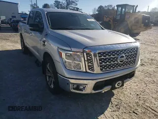 2017 Nissan Titan SL with VIN 1N6AA1E6XHN527639, listed as a Copart auction lot 85644444 with 165,243 mi miles and Salvage title. Bid and sale history available at DreamBid. Image 10.