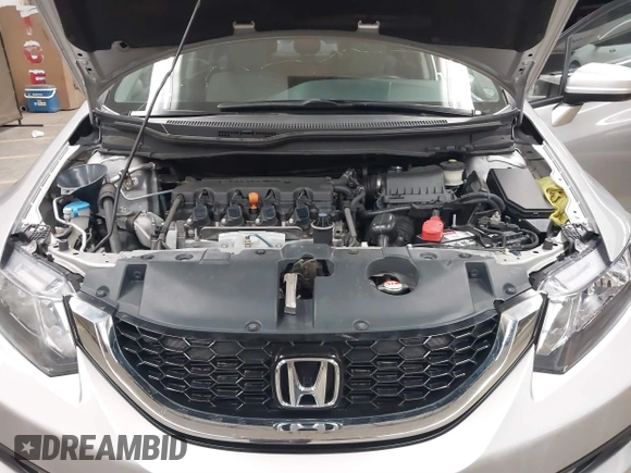2015 Honda Civic EX with VIN 19XFB2F85FE008656, listed as a IAAI auction lot 41788066 with 75,626 mi miles and . Bid and sale history available at DreamBid. Image 10.