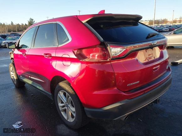 2017 Ford Edge SEL with VIN 2FMPK4J9XHBC46461, listed as a IAAI auction lot 41188226 with 69,340 mi miles. Bid and sale history available at carsss.com. Image 3.