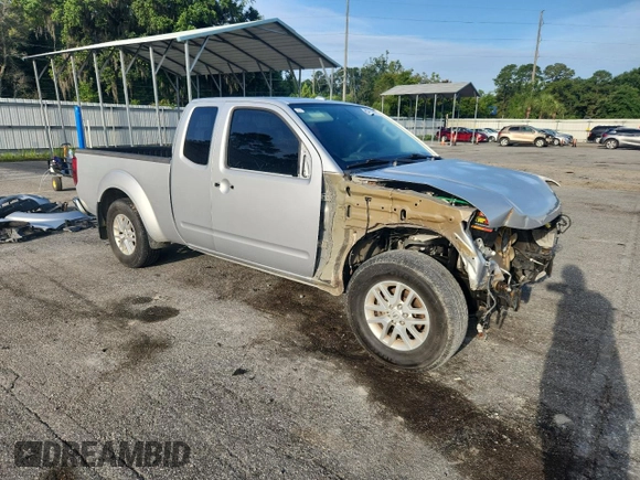 2017 Nissan Frontier SV with VIN 1N6DD0CU8HN732702, listed as a Copart auction lot 60321505 with 111,699 mi miles and Salvage title. Bid and sale history available at DreamBid. Image 4.
