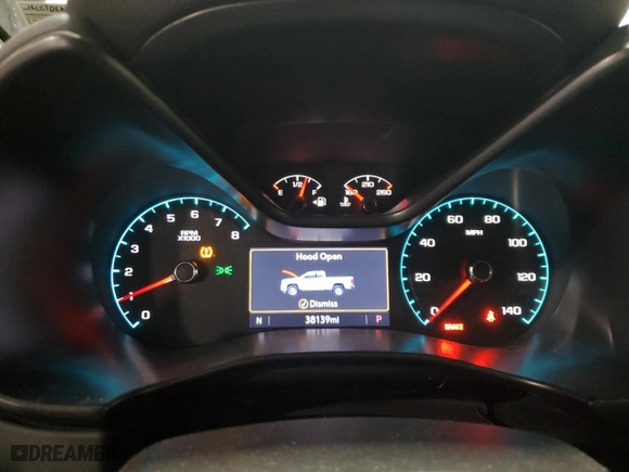 2020 Chevrolet Colorado 4WD Z71 with VIN 1GCGTDEN6L1157063, listed as a Copart auction lot 48243905 with 38,139 mi miles and Salvage Title. Bid and sale history available at carsss.com. Image 9.