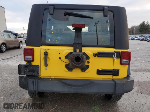 2008 Jeep Wrangler X z VIN 1J4FZ24118L511476, wystawiony jako Copart lot #85471624 z przebiegiem 189 917 mil mil oraz Nie do naprawy • Non repairable. Historia ofert i sprzedaży dostępna na DreamBid. Obrazek 6.