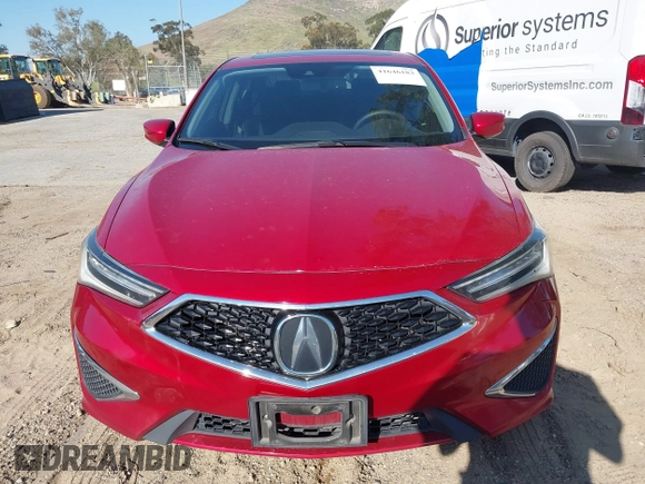 2020 Acura ILX w/Premium Pkg with VIN 19UDE2F78LA007121, listed as a IAAI auction lot 41646183 with 34,285 mi miles. Bid and sale history available at carsss.com. Image 12.