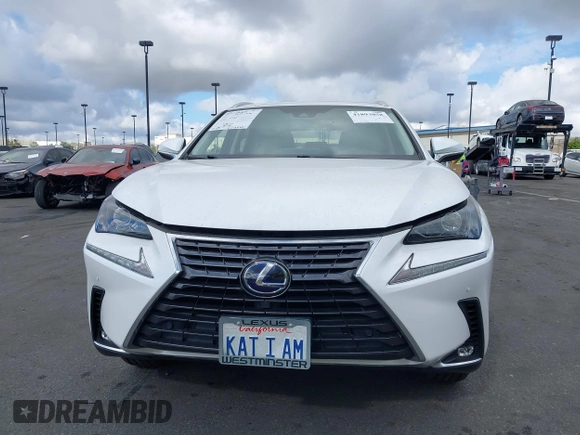 2020 Lexus NX with VIN JTJDJRDZ4L5000275, listed as a IAAI auction lot 41893058 with 69,318 mi miles. Bid and sale history available at carsss.com. Image 13.