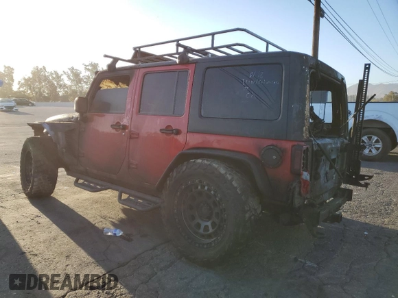 2018 Jeep Wrangler JK Unlimited Sport S with VIN 1C4HJWDG9JL919361, listed as a Copart auction lot 68392464 with 0 mi miles and Salvage Title. Bid and sale history available at carsss.com. Image 2.